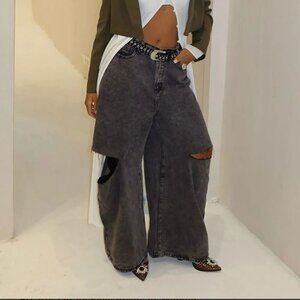 Fashion Nova CutOut Jeans